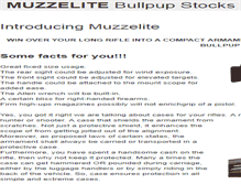 Tablet Screenshot of muzzelite.com